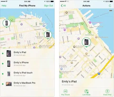 Find My Iphone Screenshot 1