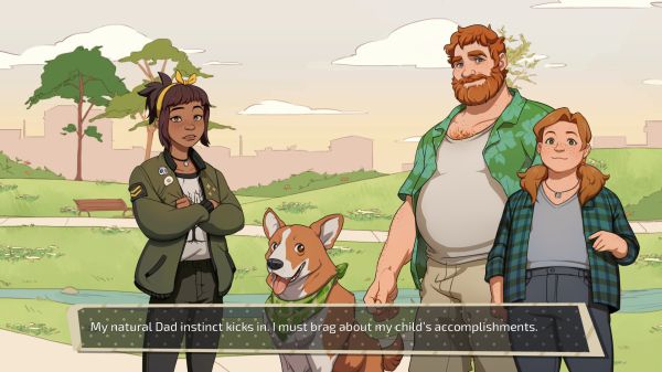 Dream Daddy: A Dad Dating Simulator Screenshot 1