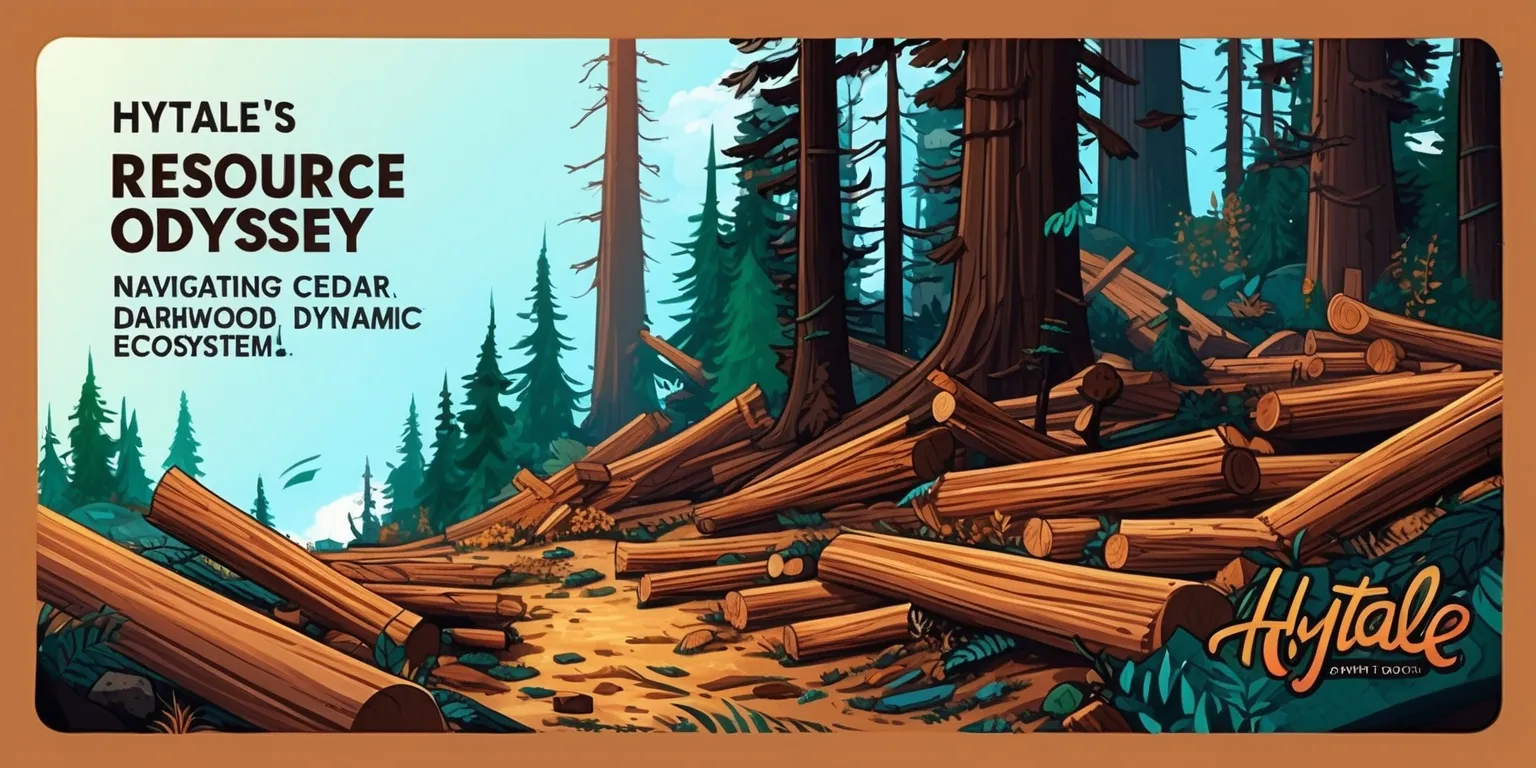 Hytale's Resource Odyssey: Navigating Cedar Logs, Darkwood, and Dynamic Ecosystems