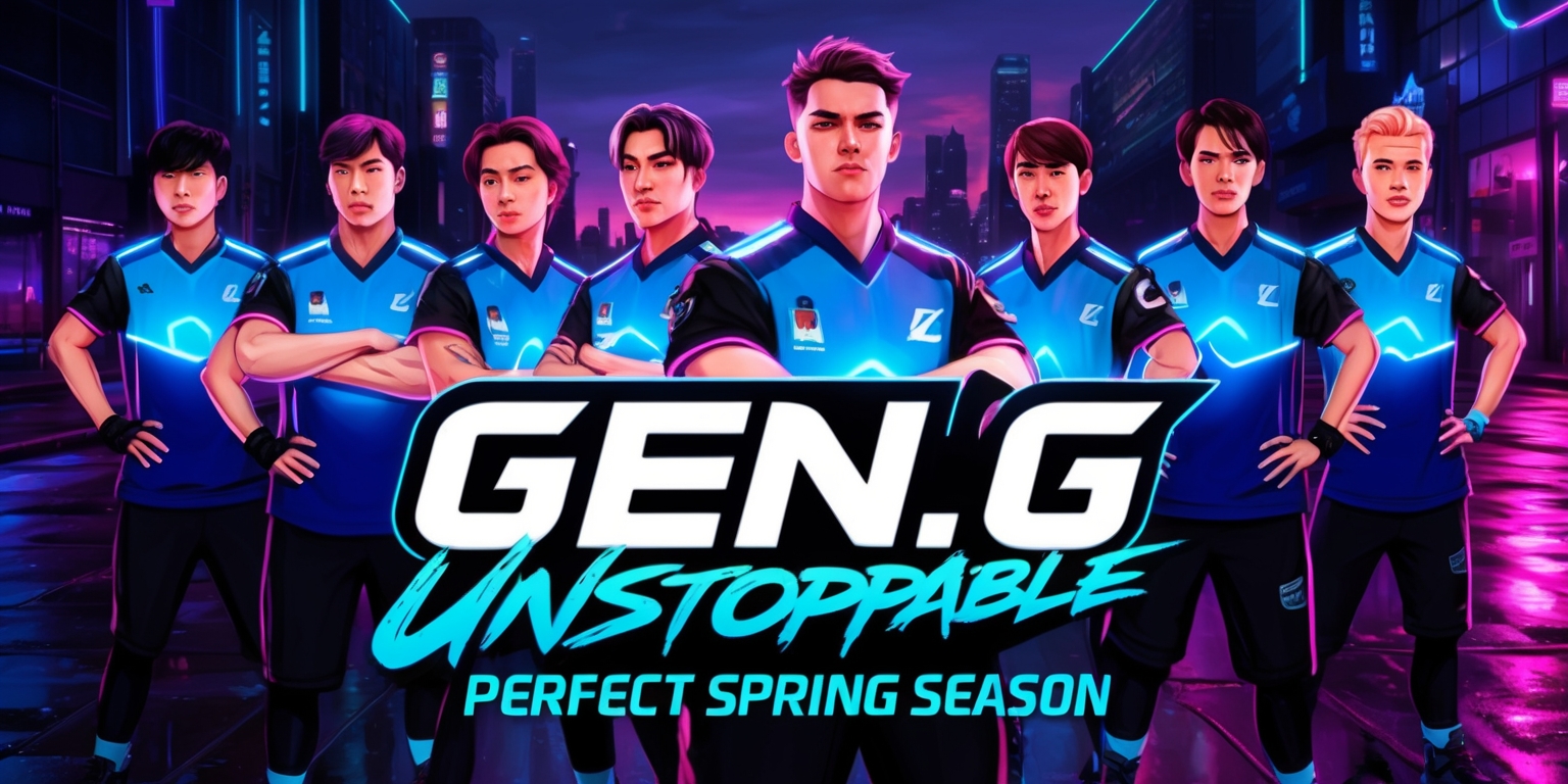 Gen.G Esports Unstoppable: Perfect Spring Season Fuels MSI Ambitions