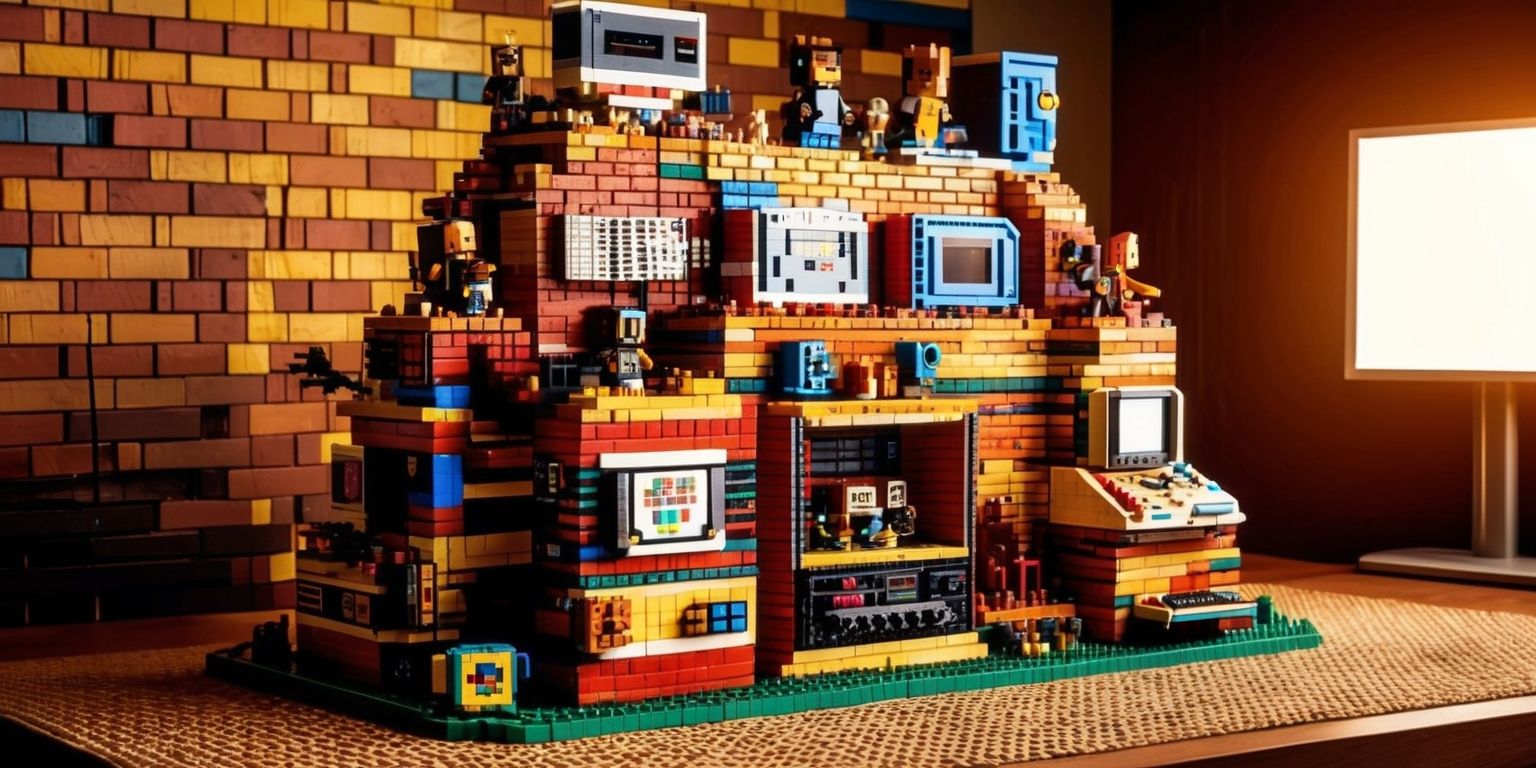 Brick-Built Nostalgia: A Masterpiece of Retro Gaming Innovation