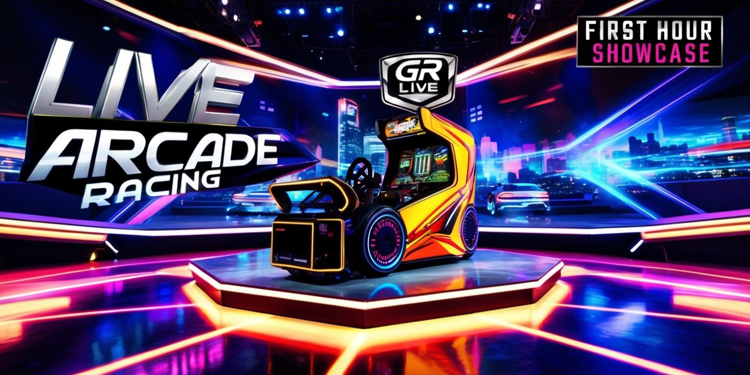 Live Arcade Racing Unveiled: First Hour Showcase on GR Live