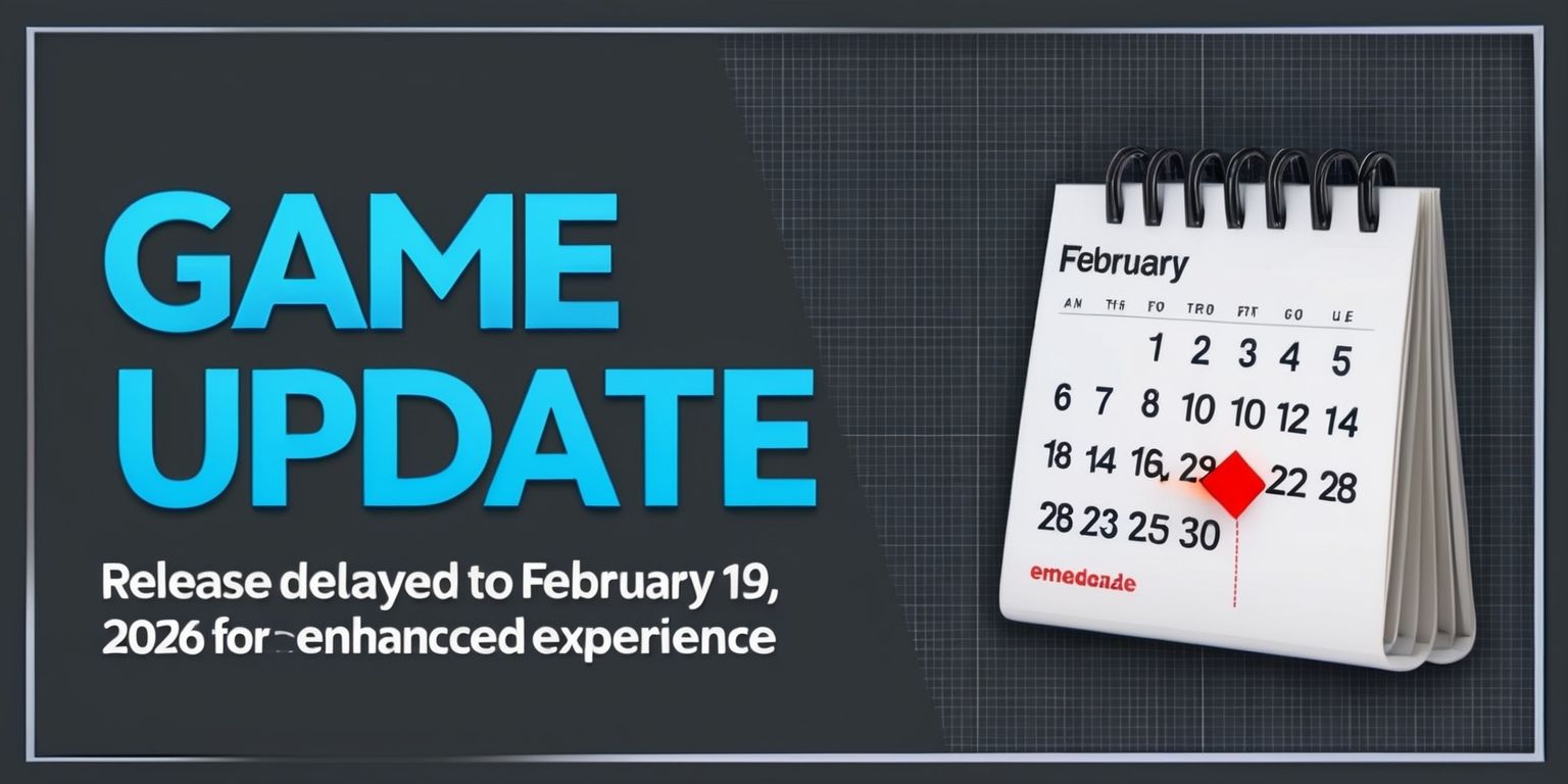 Game Update: Release Delayed to February 19, 2026 for an Enhanced Experience