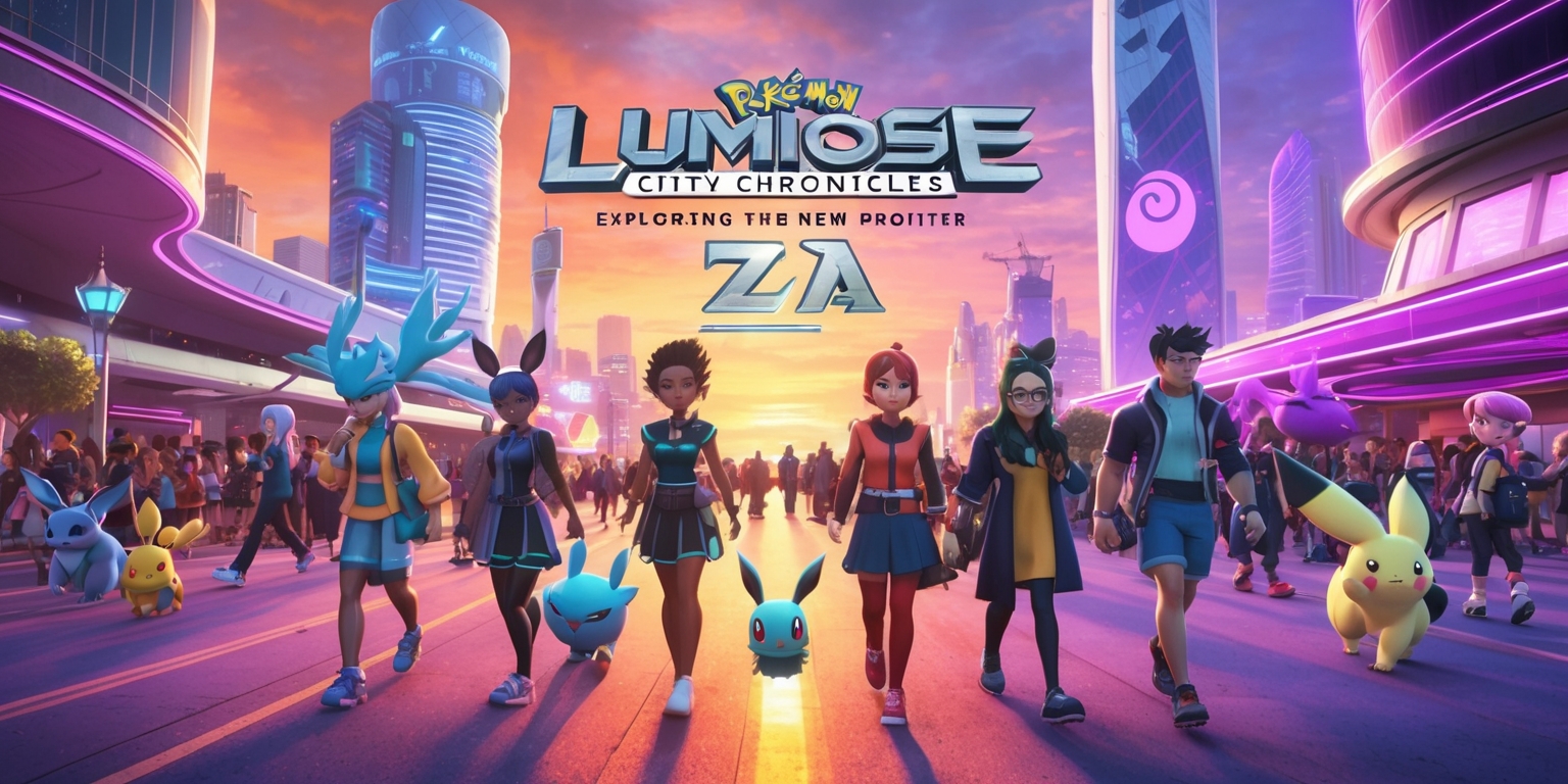 Lumiose City Chronicles: Exploring the New Frontier of Pokémon Legends Z-A