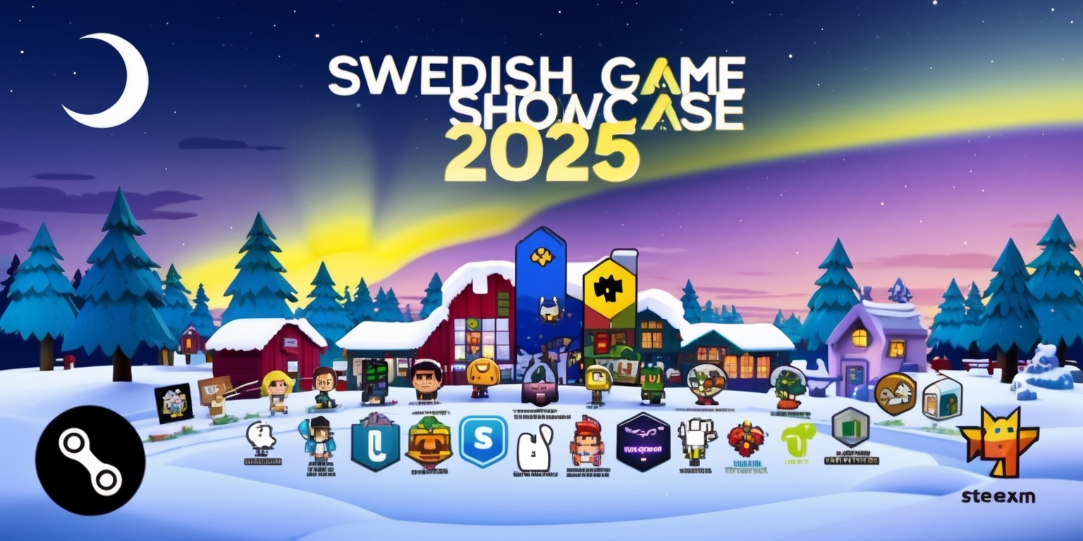 Swedish Game Showcase: A Journey Through Iconic and Indie Masterpieces on Steam 2025